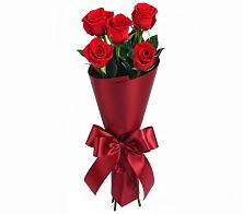 Букет 5 Красных роз Эдлесс Лав в Озёрный Смоленская область