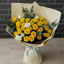 Букет цветов из:  Розы в Озёрный Смоленская область