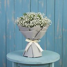 Букет цветов из:  Гипсофила в Озёрный Смоленская область