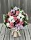 Букет цветов из: Альстромерии, Гвоздики, Розы и Хризантемы в Озёрный Смоленская область