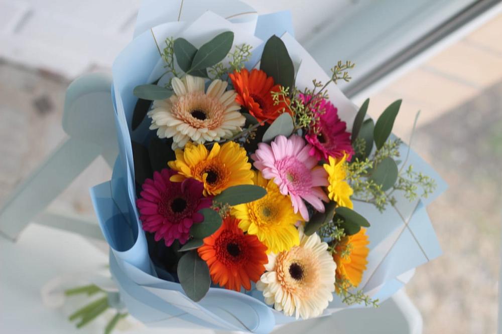 Букет цветов из: Герберы в Озёрный Смоленская область