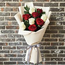 Букет цветов из:  Розы в Озёрный Смоленская область