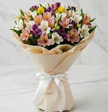 Букет цветов из:  Альстромерии в Озёрный Смоленская область