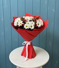 Букет цветов из:  Хризантемы #REPLACE_PRED# Озёрный Смоленская область