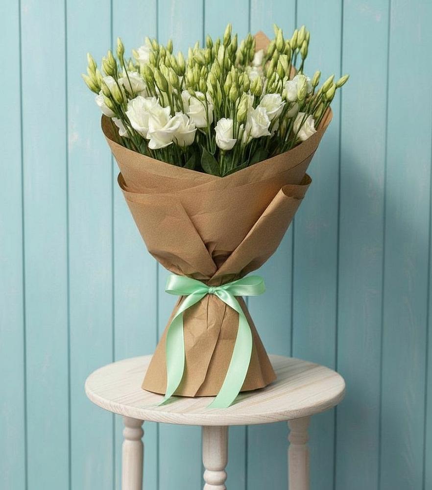 Букет цветов из: Лизиантусы в Озёрный Смоленская область