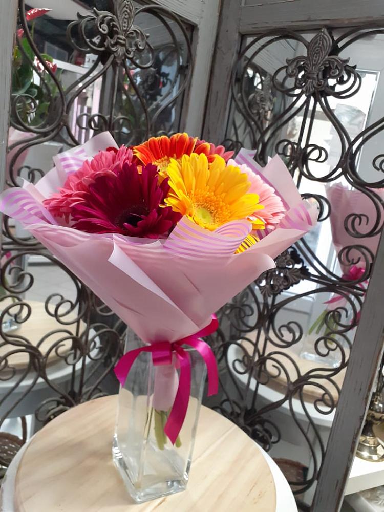 Букет цветов из: Герберы в Озёрный Смоленская область