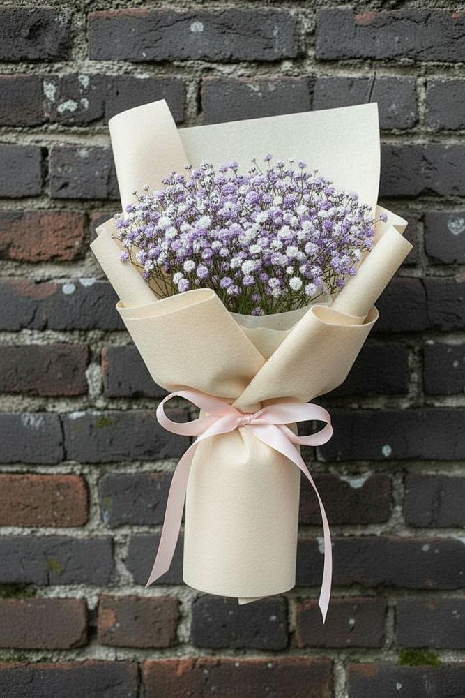 Букет цветов из: Гипсофила в Озёрный Смоленская область