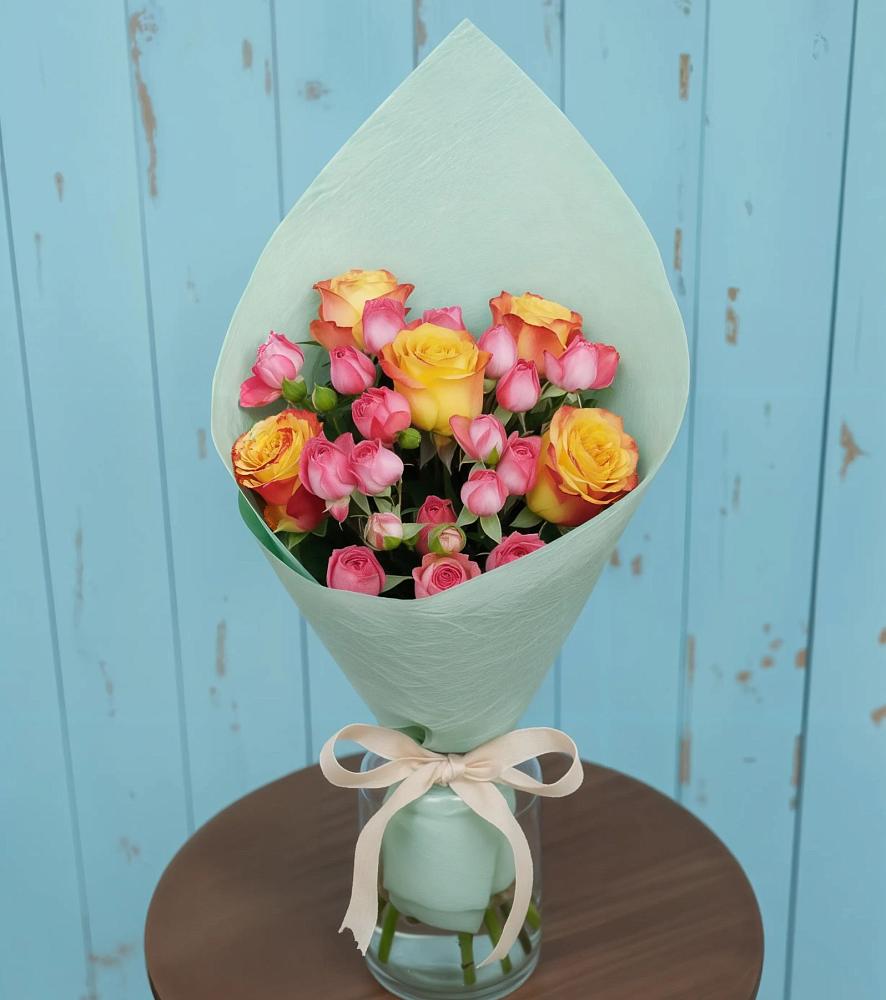 Букет цветов из: Розы в Озёрный Смоленская область