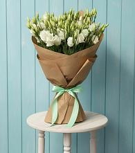 Букет цветов из:  Лизиантусы в Озёрный Смоленская область