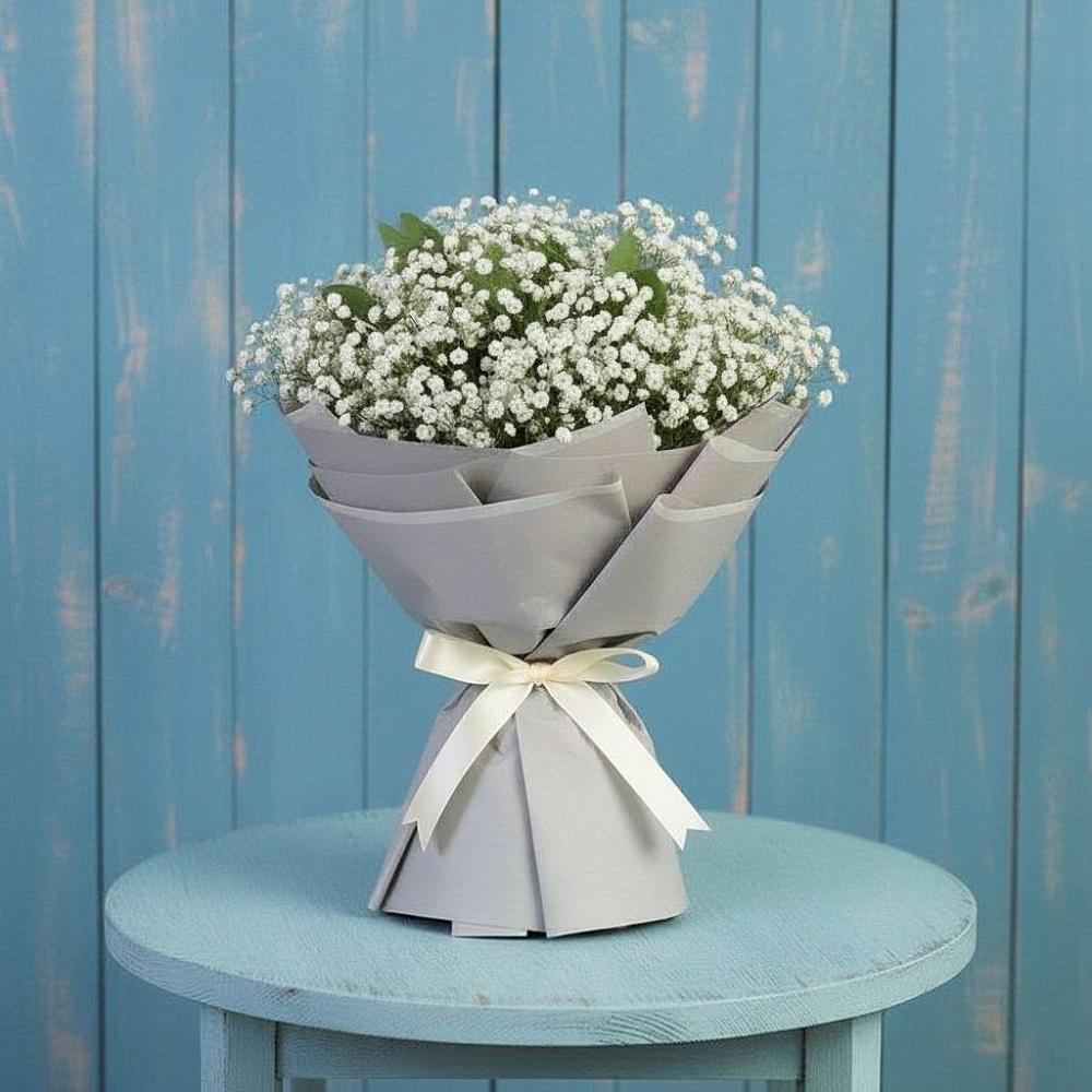 Букет цветов из: Гипсофила в Озёрный Смоленская область