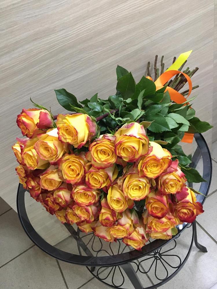 Букет Желтые розы в Озёрный Смоленская область