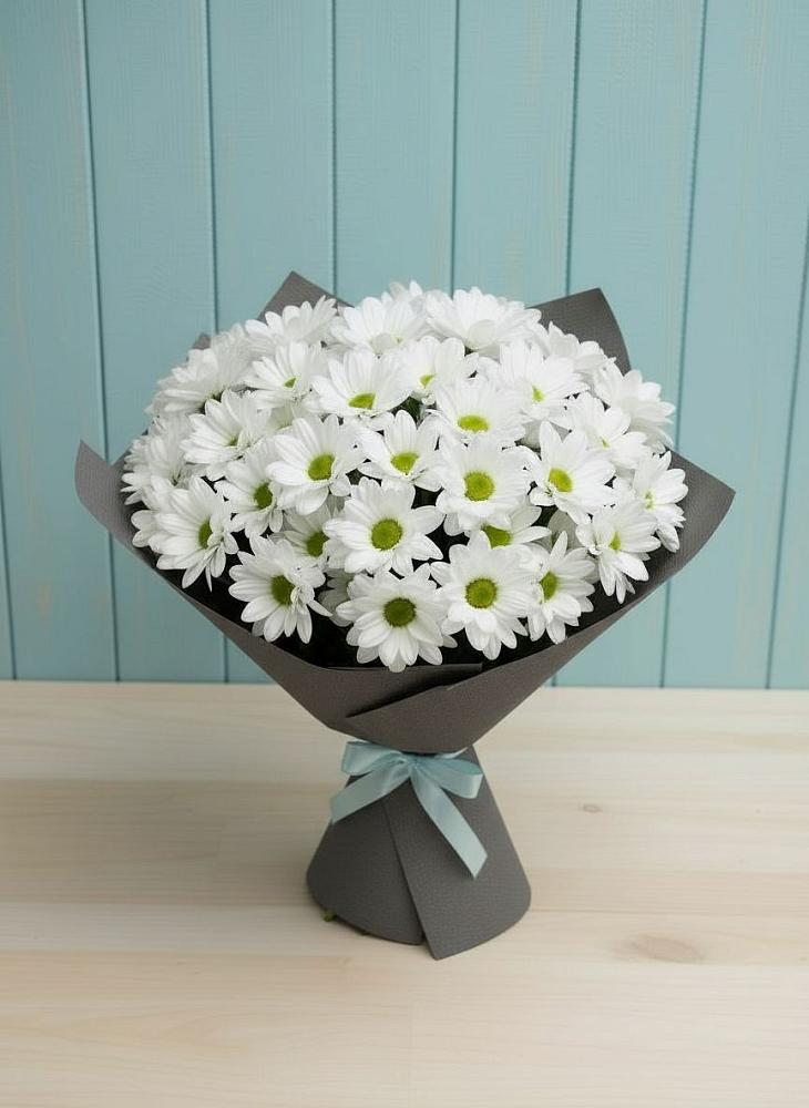 Букет цветов из: Хризантемы в Озёрный Смоленская область