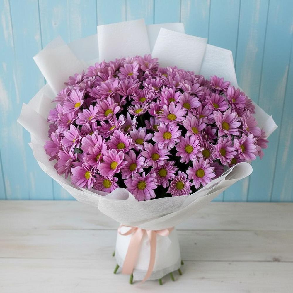 Букет цветов из: Хризантемы в Озёрный Смоленская область