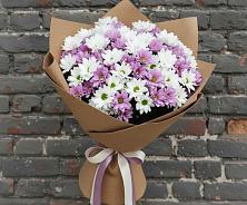 Букет цветов из:  Хризантемы в Озёрный Смоленская область