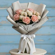 Букет цветов из:  Розы в Озёрный Смоленская область