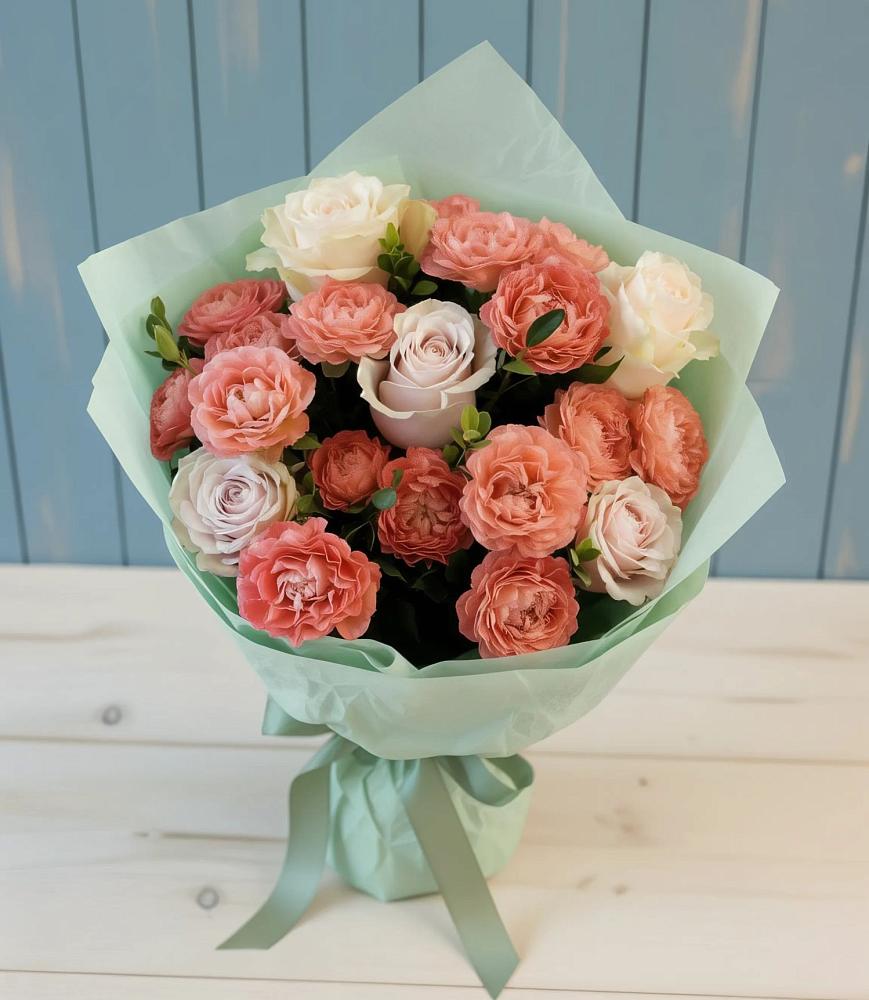 Букет цветов из: Розы в Озёрный Смоленская область