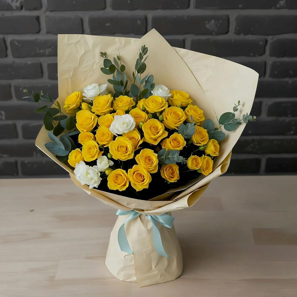 Букет цветов из: Розы в Озёрный Смоленская область