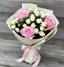 Букет цветов из:  Розы в Озёрный Смоленская область