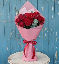 Букет цветов из:  Розы в Озёрный Смоленская область
