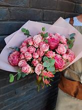 Букет цветов из:  Розы #REPLACE_PRED# Озёрный Смоленская область