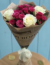 Букет цветов из:  Розы в Озёрный Смоленская область