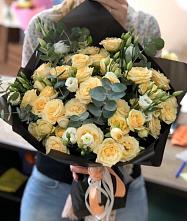 Букет цветов из:  Розы и Лизиантусы #REPLACE_PRED# Озёрный Смоленская область