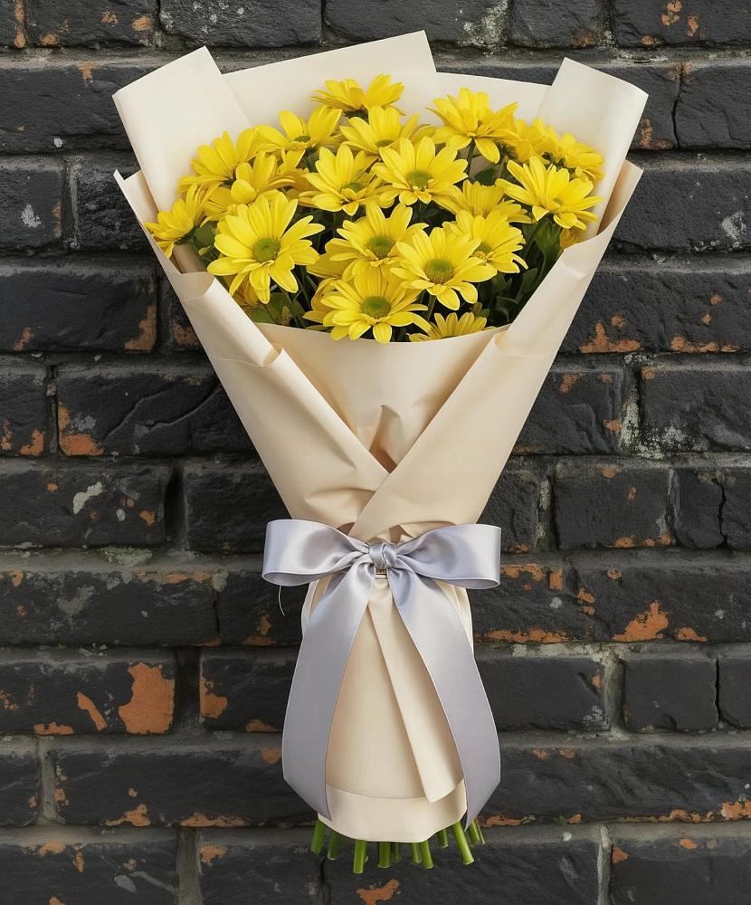 Букет цветов из: Хризантемы в Озёрный Смоленская область