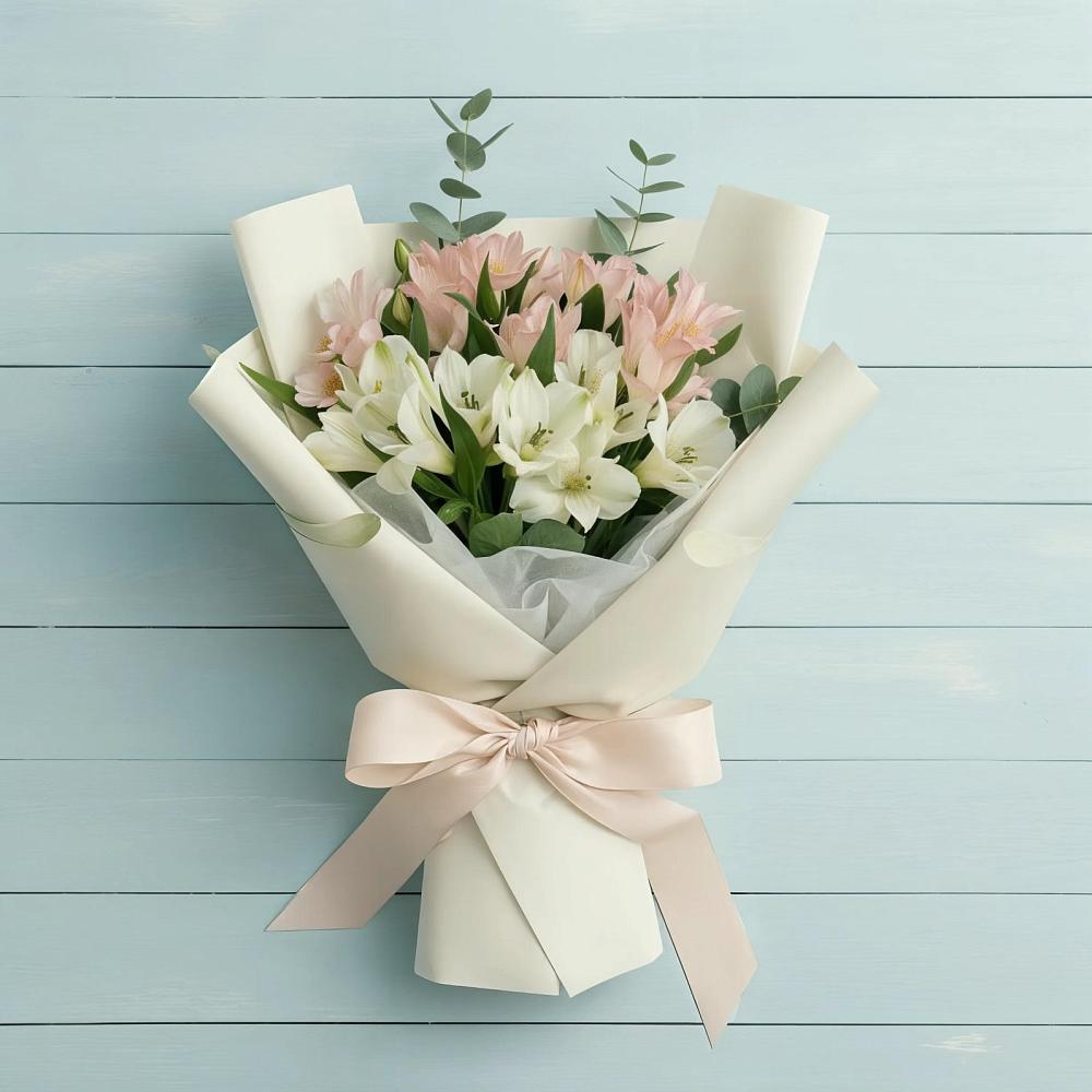 Букет цветов из: Альстромерии в Озёрный Смоленская область