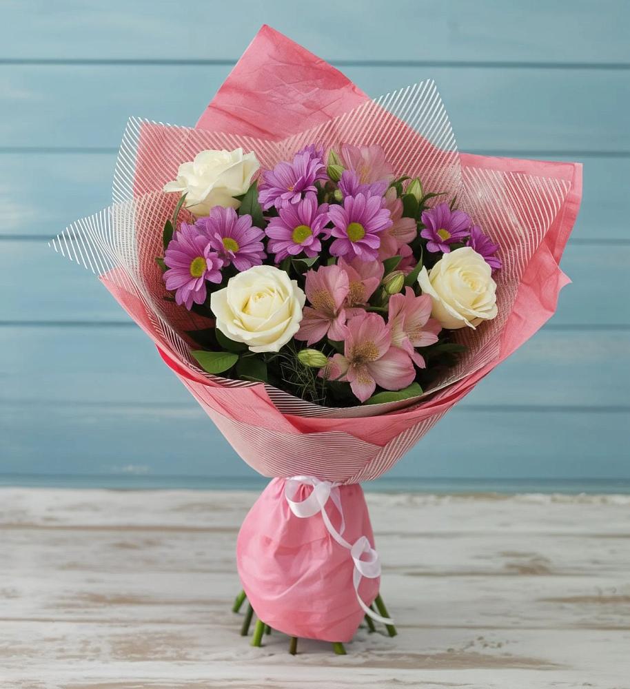 Букет цветов из: Герберы в Озёрный Смоленская область