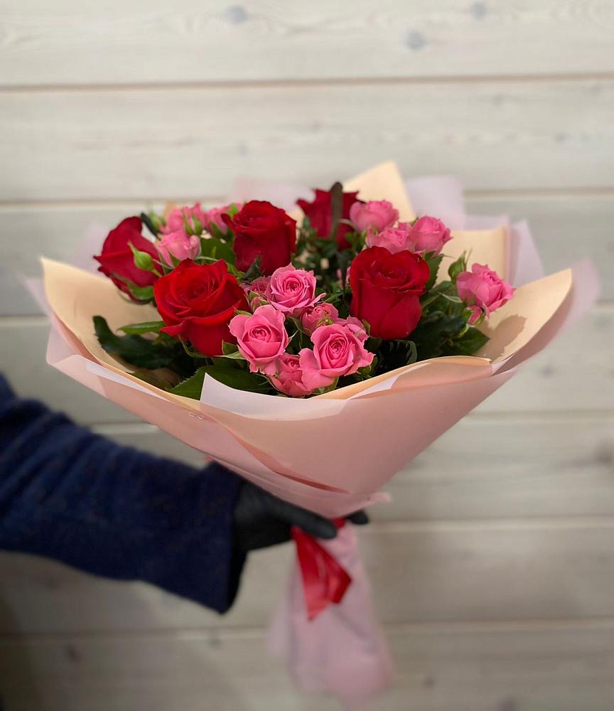 Букет цветов из: Розы в Озёрный Смоленская область