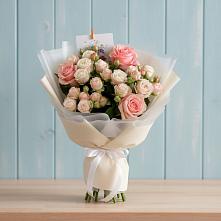 Букет цветов из:  Розы в Озёрный Смоленская область