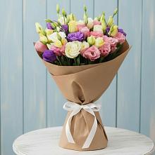 Букет цветов из:  Лизиантусы в Озёрный Смоленская область