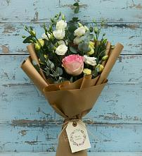 Букет цветов из:  Розы и Лизиантусы #REPLACE_PRED# Озёрный Смоленская область