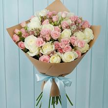 Букет цветов из:  Розы в Озёрный Смоленская область