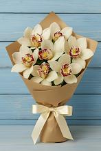 Букет цветов из:  Орхидеи и Розы в Озёрный Смоленская область