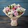 Букет цветов из: Хризантемы, Альстромерии и Розы в Озёрный Смоленская область